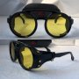 Carrera Мъжки слънчеви очила с кожа кръгли