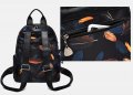 Дамска раница Emma, 3D Принт, Черна, снимка 7