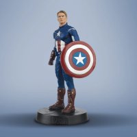 Комикс колекционерска фигура статуетка на Капитан Америка Марвел комикс списание играчка, снимка 5 - Плюшени играчки - 44064584