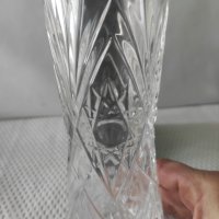 Руска кристална ваза, снимка 1 - Вази - 43697032