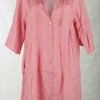 Лятна розова рокля марка Lady Boho - M, снимка 3 - Рокли - 38317179