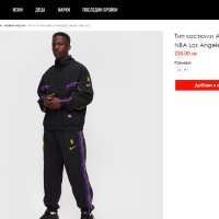 Оригинално горнище  Nike Lakers размер  ХЛ, снимка 2 - Спортни дрехи, екипи - 40350281
