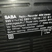 SABA RCR 404-ВНОС SWISS 2511231626, снимка 9 - Радиокасетофони, транзистори - 43144417