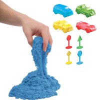 Занаятчийски пясък с формовани превозни средства, снимка 3 - Пластелини, моделини и пясъци - 42987825