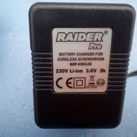 Винтоверт RAIDER 3.6V Li-ion, снимка 6 - Винтоверти - 32750930
