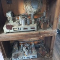 Старо лампово радио Родина-2 броя, снимка 2 - Антикварни и старинни предмети - 38010401