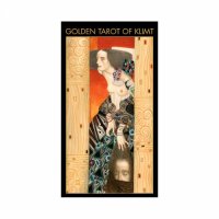 карти таро LOSCARABEO GOLDEN KLIMT  нови Изкуството на Густав Климт заема водеща позиция в началото , снимка 1 - Карти за игра - 32666298
