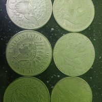 Продавам старинни монети от по 1долар, снимка 4 - Нумизматика и бонистика - 44094304