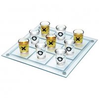 Морски шах с шотове - стъкло, снимка 3 - Шах и табла - 28016366