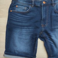 Мъжки къси дънки Rebel размер M/L, снимка 3 - Къси панталони - 43143906