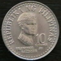 10 центимо 1980, Филипини, снимка 1 - Нумизматика и бонистика - 35304110