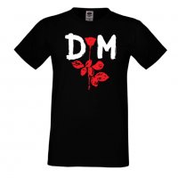 Мъжка тениска Depeche Mode 3, снимка 2 - Тениски - 32907590