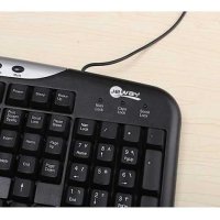 Клавиатура, JeWAY JK-8606B USB, Черна + 9 Мултимедиини клавиша, снимка 4 - Клавиатури и мишки - 43061562