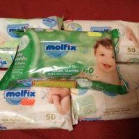 Молфикс мокри кърпи за бебе, снимка 4 - Хигиенни препарати - 27253991