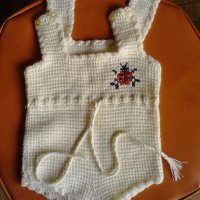 Продавам изгодно нови плетени бебешки дрехи , снимка 8 - Жилетки и елечета за бебе - 28157945