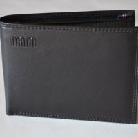 Mano MOLLIS Classic M19852 хоризонтален портфейл, снимка 3 - Портфейли, портмонета - 32591423