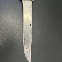 Голям майсторски нож с лъвска глава. №4872, снимка 2 - Антикварни и старинни предмети - 43513761