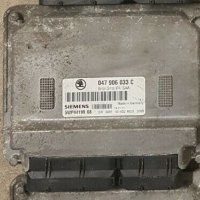 Компютър двигател / ECU Siemens 047906033C за VW, Seat, Skoda 1.4 MPI, снимка 1 - Части - 38336683