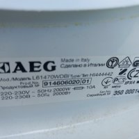 Продавам Преден панел с платка за пералня със сушилня за вграждане 7кг / 4кг - AEG L61470WDBI, снимка 6 - Перални - 40606737