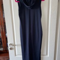 Спортна нова  еластична черна рокля с качулка , снимка 9 - Рокли - 37308477