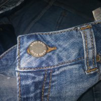 Дамски къси дънкови пантлони bang bang jeans, снимка 2 - Дънки - 28802314