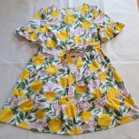 Рокли/дрехи с лимони, портокали, дини, череши, авокадо, банани, моркови..., снимка 12 - Рокли - 32586990