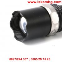 Акумулаторен LED фенер Power Style с Алуминиев корпус и ZOOM, снимка 16 - Други стоки за дома - 28473617