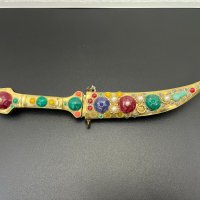 Арабски нож за писма. №4956, снимка 6 - Антикварни и старинни предмети - 43921933
