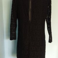 Черна дантелена рокля или туника "Milla"® / голям размер , снимка 6 - Рокли - 40526791