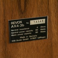 Тонколони Revox AX4-3B, снимка 2 - Тонколони - 43464880