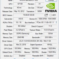 Видео карта NVidia GeForce Asus GT630 HDMI 2048MB GDDR3 128bit PCI-E, снимка 9 - Видеокарти - 42919794