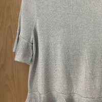 Сребриста блузка H&M, снимка 4 - Потници - 26600845