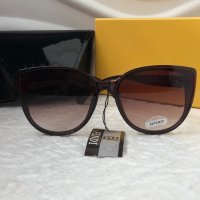 Fendi 2022 дамски слънчеви очила тип котка с лого, снимка 6 - Слънчеви и диоптрични очила - 37110238
