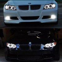 Angel Eyes крушки - Ангелски очи за BMW е90 е91 e60, снимка 4 - Аксесоари и консумативи - 33576675