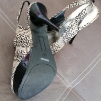 Страхотни обувки от бамбук! , снимка 3 - Дамски обувки на ток - 34599092