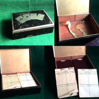 Винтидж тесте карти за игра Johnnie Walker Whisky Golfing Slip Case, снимка 9 - Антикварни и старинни предмети - 43254726
