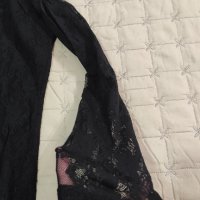 Дантелена блуза, снимка 4 - Блузи с дълъг ръкав и пуловери - 36957654