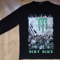 MotoGP Monster Energy Dirt Bike - Мото блуза, снимка 2 - Блузи с дълъг ръкав и пуловери - 43716541