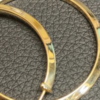 Златни накити обеци висулка зодия плочка ланче синджир 14 карата 585 gold zlato zlatni obeci lanec, снимка 12 - Колиета, медальони, синджири - 33262645