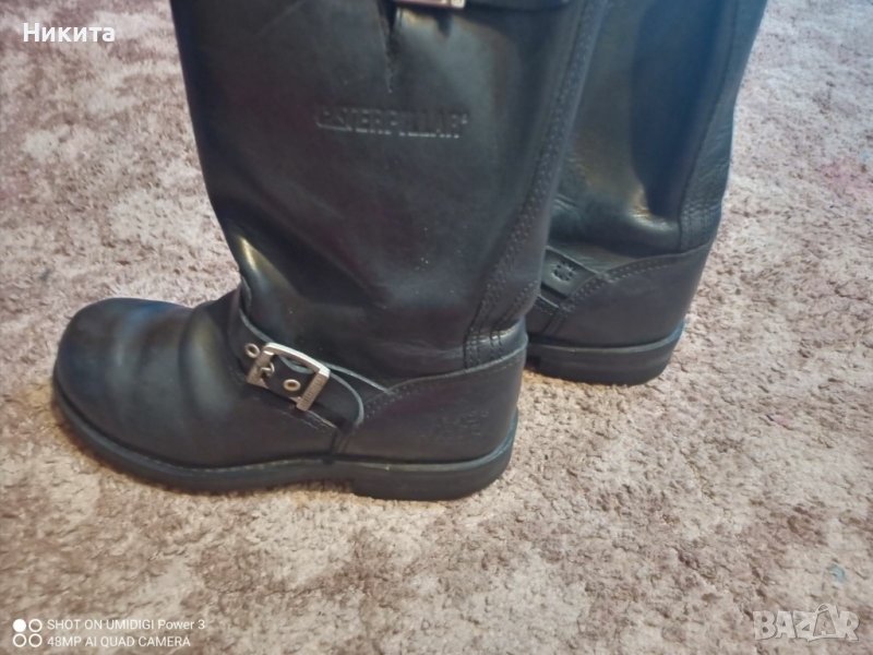 CAT-ботуши от естествена кожа 40 номер, снимка 1