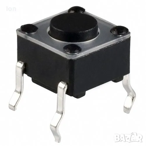Бутончета (Tact switch) Т1102А 50V/50mA, снимка 1