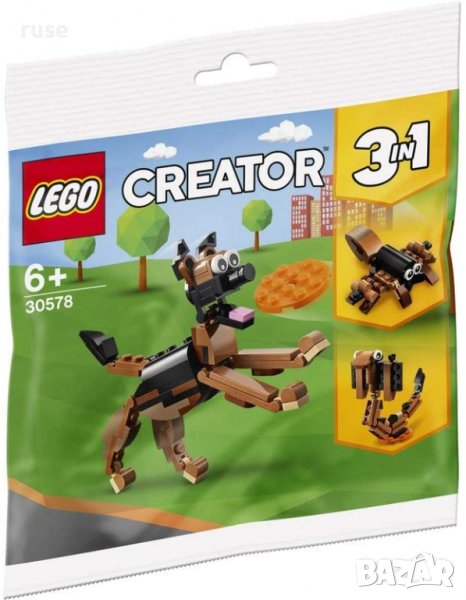 НОВИ! LEGO® 30578 Creator 3in1 Немска овчарка, снимка 1