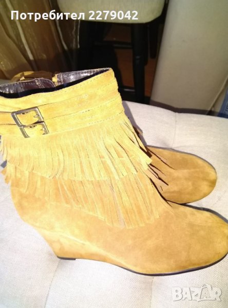 велурени боти с ресни aerosoles, снимка 1