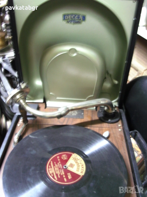 Грамофон с минивела, снимка 1