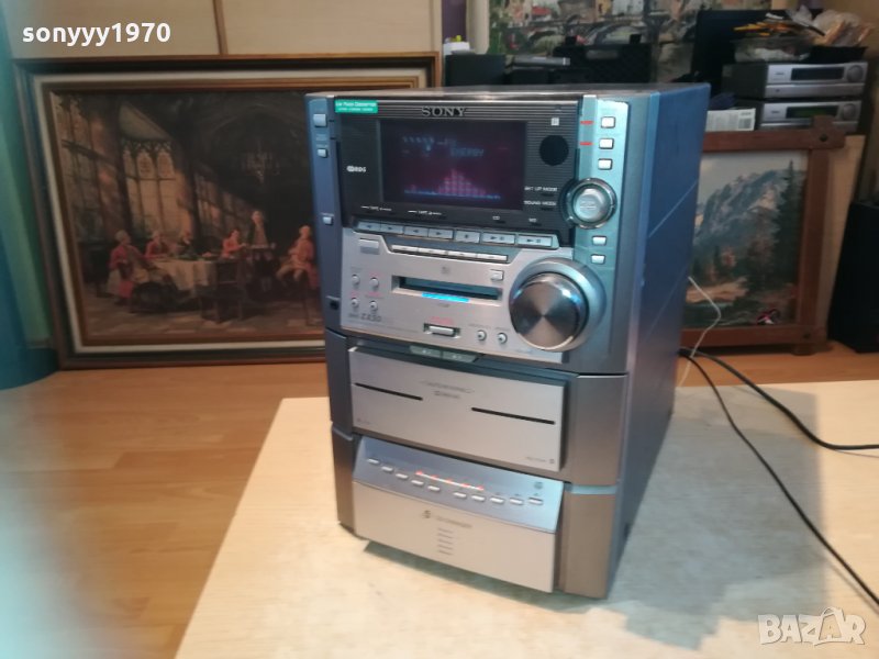 sony hcd-zx50md cd/md/tuner/amplifier 3003211017, снимка 1