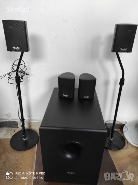 Продавам аудио система,домашно кино 5.1 със активен буфер TEUFEL , снимка 1