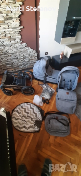 Детска количка комбинирана, снимка 1