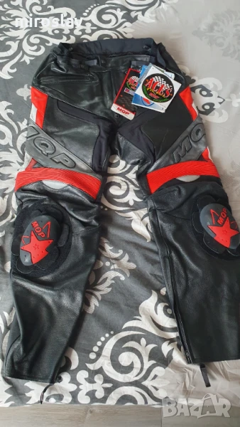 Продавам нови мъжки кожени панталони за мотор чисто нови с етикети, снимка 1