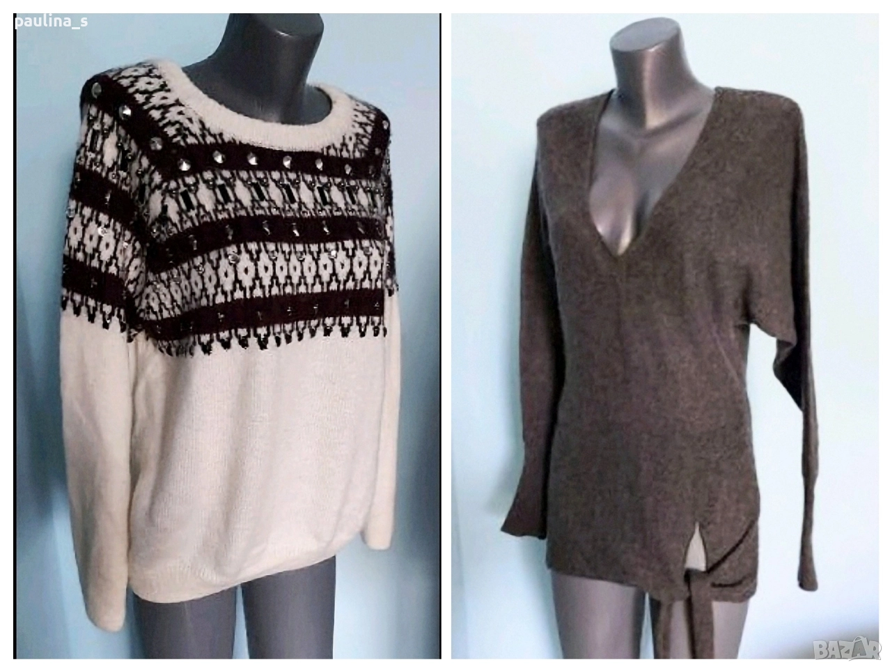 Два различни броя / Кашмирен пуловер "H&M" и "Robert Rodriguez" , снимка 1