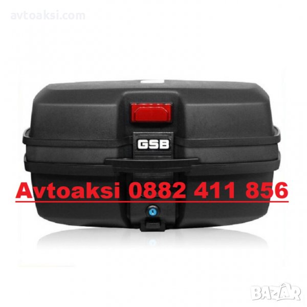 Луксозен Куфар за мотор 45 литра-011, снимка 1